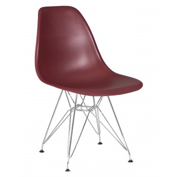 638APP-LMZL DSR, цвет сиденья сливовый (R-13), цвет основания хромированная сталь