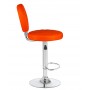 3260-LM MOLLY, цвет сиденья оранжевый, цвет основания хром
