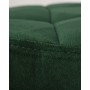 5008-LM BRUNO, цвет сиденья зеленый велюр (MJ9-88), цвет основания хром