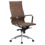 Офисное кресло для руководителей DOBRIN CLARK (коричневый лофт №320)