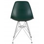 638APP-LMZL DSR, цвет сиденья тёмно-зеленый (G-13), цвет основания хромированная сталь