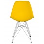 638APP-LMZL DSR, цвет сиденья желтый (Y-01), цвет основания хромированная сталь