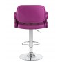 3460-LM TIESTO, цвет сиденья фиолетовый, цвет основания хром