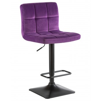 5018-LM DOMINIC, цвет сиденья фиолетовый велюр (MJ9-58), цвет основания черный