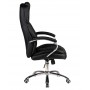 Офисное кресло для руководителей DOBRIN CHESTER (чёрный)