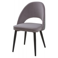 Стул FLAVOUR GREY, велюр M-City
