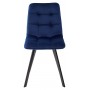 Стул CHILLI SQUARE BLUVEL-86 NAVY BLUE, велюр М-City