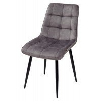Стул CHIC PK6015-02 (VBP202) античный темно-серый, велюр М-City