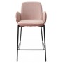 Полубарный стул NYX (H=65cm) VF109 розовый / VF110 брусничный М-City