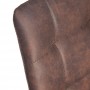 Стул CHILLI PK-03 коричневый, ткань микрофибра M-City