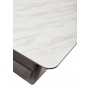 Стол OSVALD 160 MARBLES KL-99 Белый мрамор, итальянская керамика М-City