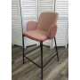 Полубарный стул NYX (H=65cm) VF109 розовый / VF110 брусничный М-City