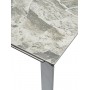 Стол CORNER 120 ITALIAN DARK GREY Серый мрамор глянцевый, керамика/ GREY1 М-City