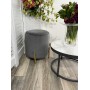 Пуф для гостиной RICE BLUVEL-14 GREY / GOLD М-City