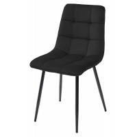 Стул CHILLI BLUVEL-19 BLACK, велюр М-City