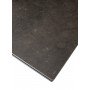 Стол ALTO 160 KL-135 Темно-серый мрамор матовый, итальянская керамика/ BLACK М-City