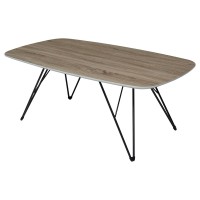 Стол журнальный WOOD83 #4 дуб серо-коричневый винтажный M-city