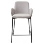 Полубарный стул NYX (H=65cm) VF119 светло-серый / VF120 серый М-City