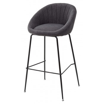 Барный стул AMEKA 9105-24 темно серый 