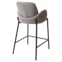 Полубарный стул NYX (H=65cm) VF119 светло-серый / VF120 серый М-City