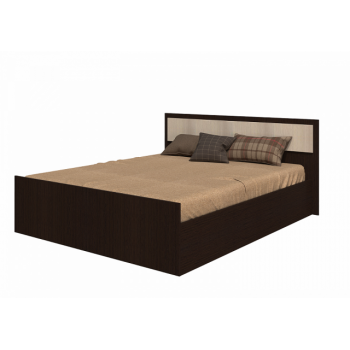Кровать «Гармония КР 601» 1,6м Венге/Дуб белфорд