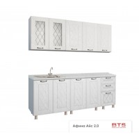 Кухня 2,0 «Афина айс» Люкс