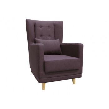 Кресло "Клементина" темпо 6 фиолетовый 