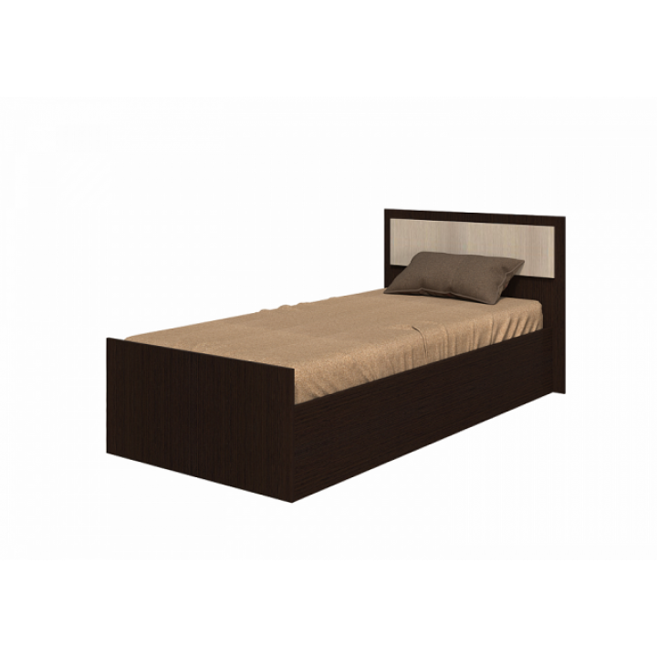 Кровать «Гармония КР 603» 0,9 м Венге/Дуб белфорд