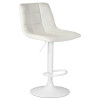 Стул барный DOBRIN TAILOR WHITE, белый PU
