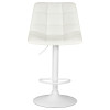 Стул барный DOBRIN TAILOR WHITE, белый PU