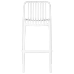 Стул барный DOBRIN CHLOE BAR, белый (W-02)