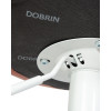 Стул барный DOBRIN TAILOR WHITE, пудрово-розовый велюр (MJ9-32)