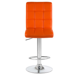 Стул барный DOBRIN KRUGER, оранжевый