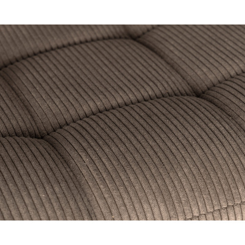 Стул барный DOBRIN KRUGER ARM BLACK, какао вельвет (LAR-E2041-05)