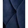 Стул барный DOBRIN KRUGER ARM, синий велюр (MJ9-117)