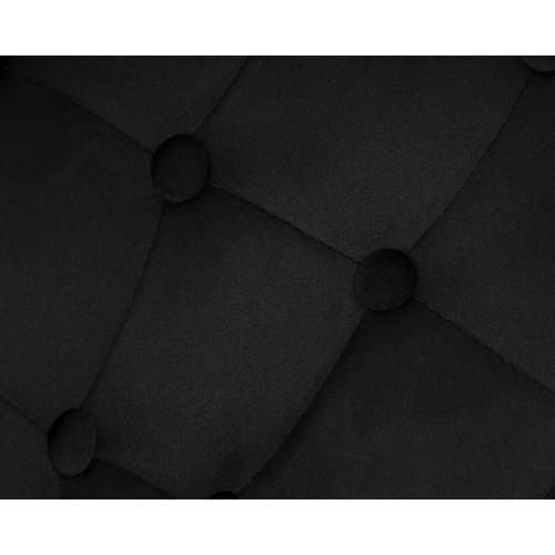 Набор 2 шт Стул барный DOBRIN JOSEPH BLACK, черный велюр (MJ9-101)