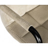 Стул барный DOBRIN KRUGER ARM BLACK, бежевый вельвет (LAR-E2041-04)
