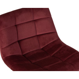 Стул барный DOBRIN TAILOR, винный велюр (MJ9-35)