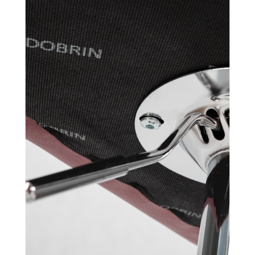 Набор 2 шт Стул барный DOBRIN KRUGER ARM, пудрово-розовый велюр (MJ9-32)