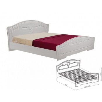 Ева кровать №1 1400 (с основанием)