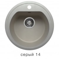 Мойка врезная каменная F-05 (цвет в ассортименте)
