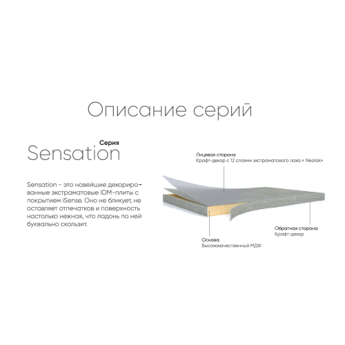 Кухня с фасадами Eterno (Этерно) Loft