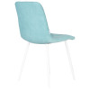 Стул обеденный DOBRIN CHILLY ROMBO, Тиффани Simple 51, основание белый