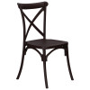 Набор 2 шт Стул обеденный DOBRIN ZILAN, темно-коричневый (NX-BR-01)