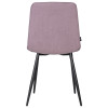 Стул обеденный DOBRIN CHILLY ROMBO, Лавандовый Simple 48, основание черное
