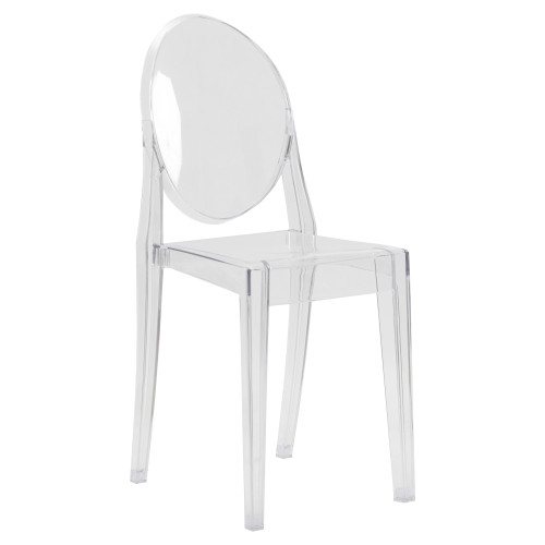 Набор 4 шт Стул обеденный DOBRIN VICTORIA GHOST, цвет прозрачный