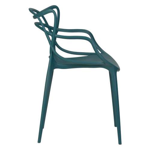 Набор 3 шт Стул обеденный DOBRIN MASTERS, морской волны (G-05)
