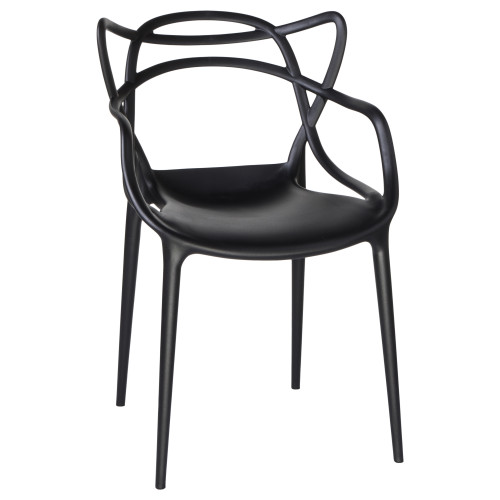 Стул обеденный DOBRIN MASTERS, чёрный (B-03)