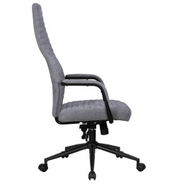 Офисное кресло для руководителей DOBRIN LOKI, серый (VRH230-03)
