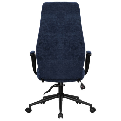 Офисное кресло для руководителей DOBRIN LOKI, синий (VRH230-25)